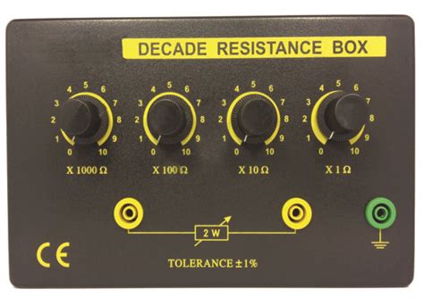 DECADE RESISTANCE BOX - Eduscience Video Gallery