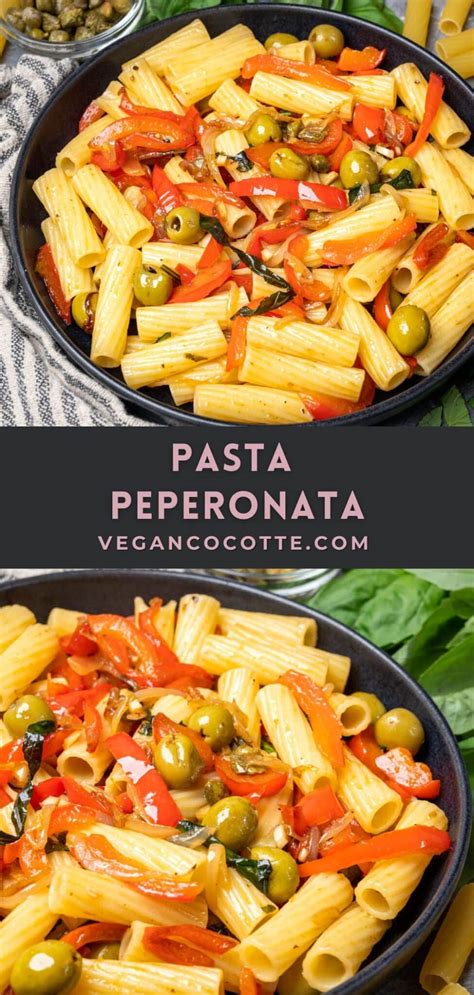 Pasta Peperonata - Vegan Cocotte