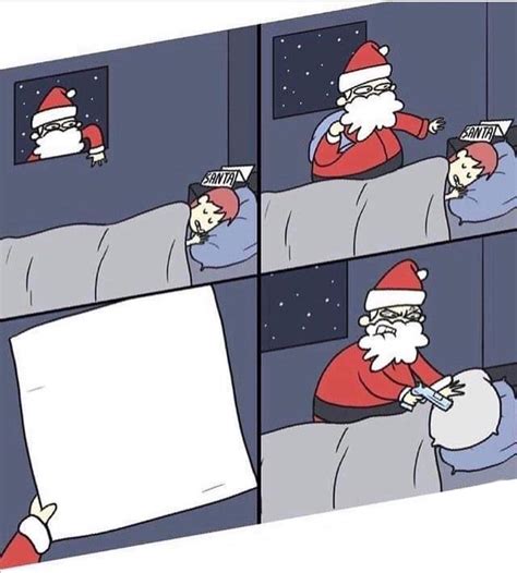 Santa Claus Meme Template