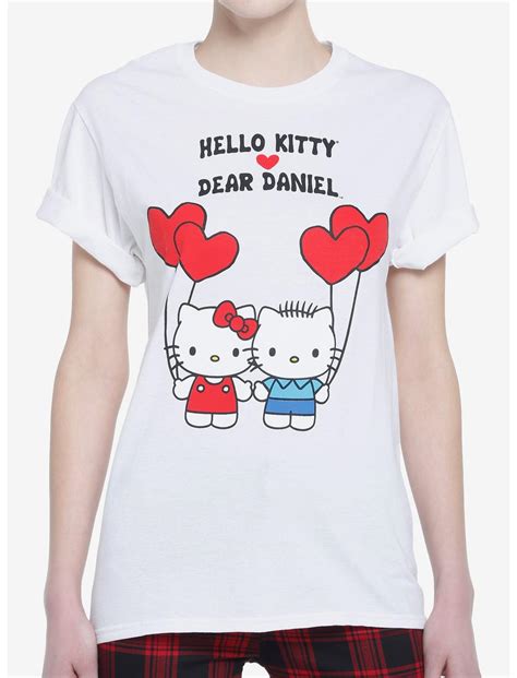 Hello Kitty & Dear Daniel Boyfriend Fit Girls T-Shirt | Hot Topic