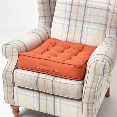 Armchair Booster Cushion Seat Pad Floor Chair Riser Cushion for Elderly ...