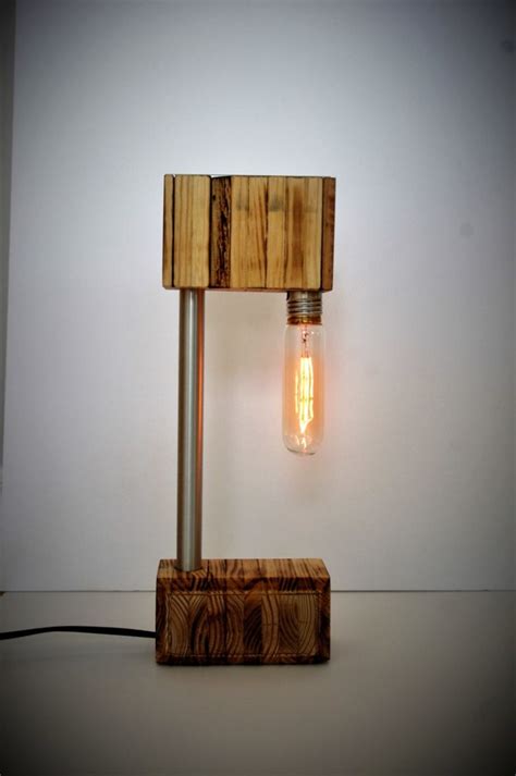 The Recycled Wooden Desk Lamp - iD Lights