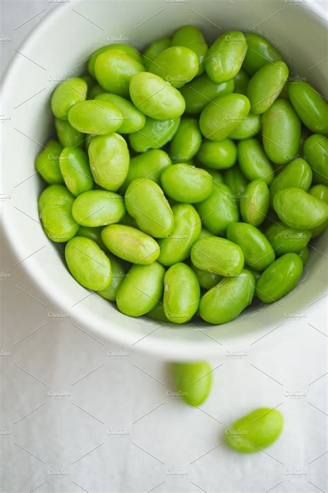 Edamame beans | High-Quality Food Images ~ Creative Market