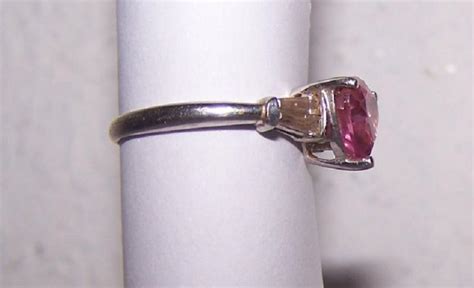 Helzberg jewelers ring, is this pink sapphire? | Antiques Board