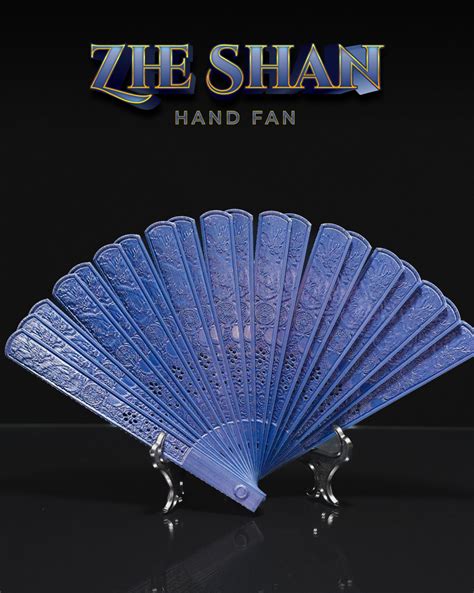 3D file Zhe Shan Hand Fan・Design to download and 3D print・Cults