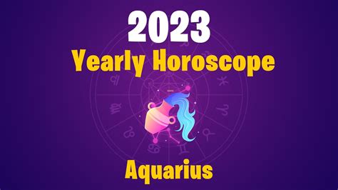 Aquarius Horoscope 2023 - Aquarius 2023 Astrology Prediction | Kumbha ...