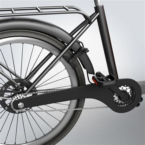 babboe cargo bike 3d max