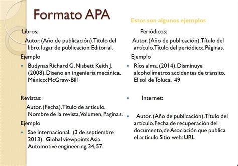 Como Citar En El Texto Formato Apa - Printable Online