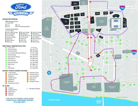 Ford Field Parking: Your Ultimate Guide to Detroit Lions Parking ...