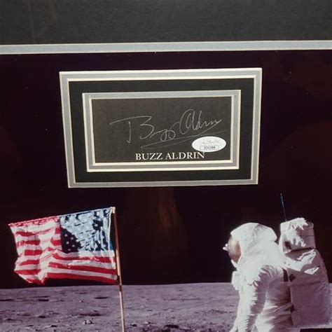 Buzz Aldrin Autographed Apollo 11 Moon Landing (with American Flag) De – Palm Beach Autographs LLC