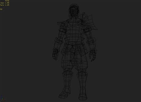 ArtStation - Light Armor Set - Men 08 | Game Assets