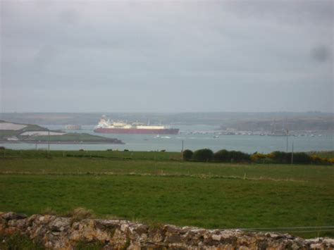 LNG tanker TEMBEK at South Hook terminal © Shaun Butler :: Geograph Britain and Ireland