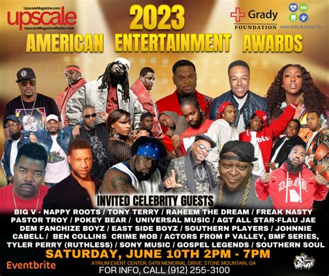 2023 American Entertainment Awards - Upscale Magazine