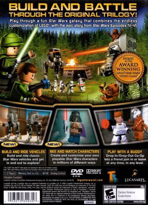 LEGO Star Wars II: The Original Trilogy Box Shot for PC - GameFAQs