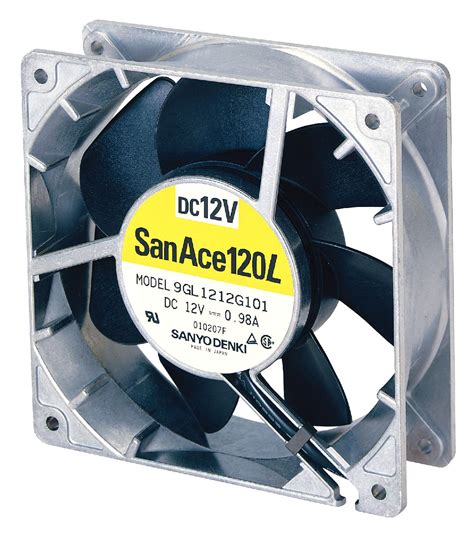 9GL1212H101 Sanyo Denki, AXIAL FAN, 120MM, 2.8M3/MIN