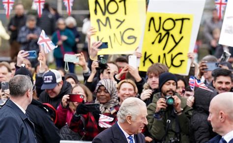 Watch: King Charles Faces 'Not My King' Protest During Walkabout