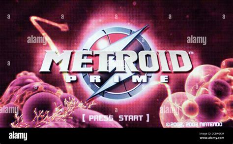 Metroid Prime - Nintendo Gamecube Videogame - Editorial use only Stock Photo - Alamy