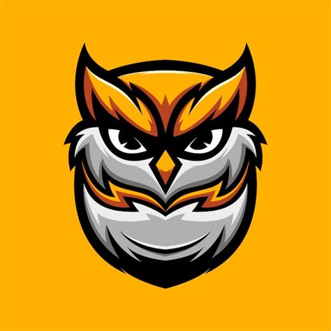 Premium Vector | Owl gaming mascot logo illustration