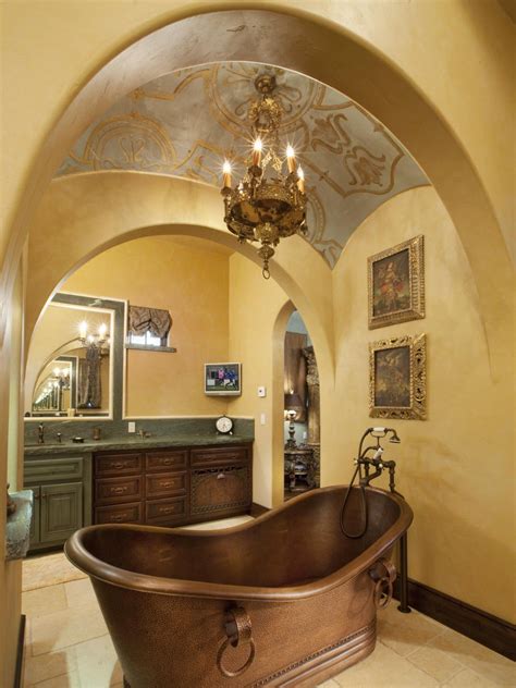 25 Mediterranean Bathroom Design Ideas - Decoration Love