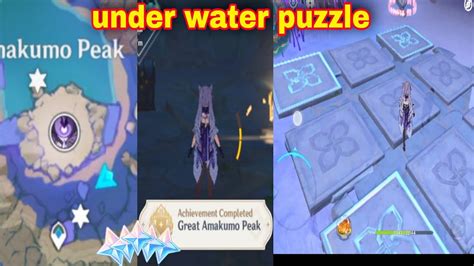 Amakumo Peak Puzzle Under Thunder Manifestation Place | Seirai Island ...