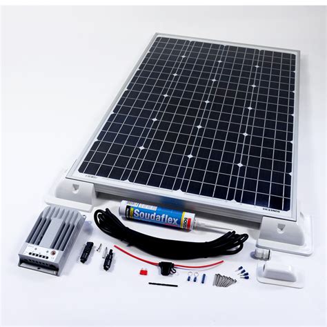 160w 12v MPPT Solar Battery Charger Vehicle Kit