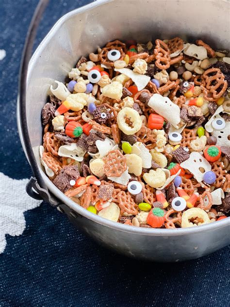 Sweet + Salty Spooky Halloween Snack Mix — Gathered Living