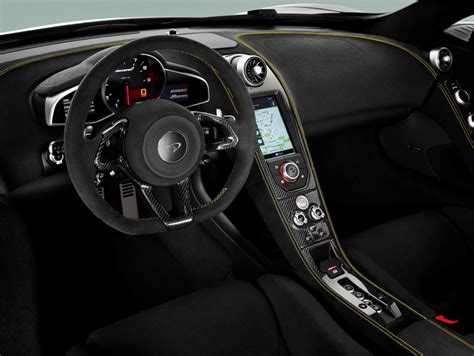 McLaren 650S interior press shot