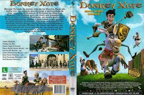 Capas Filmes Animação: Donkey Xote