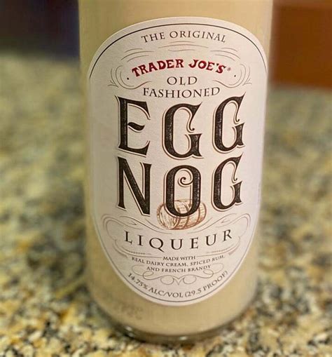 Trader Joe’s Egg Nog Liqueur Review – Club Trader Joe's