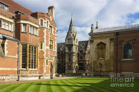 Pembroke College In Cambridge by Kiril Stanchev