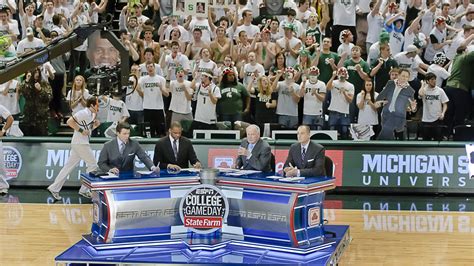 ESPN College GameDay at Michigan State's Breslin Center: A look back