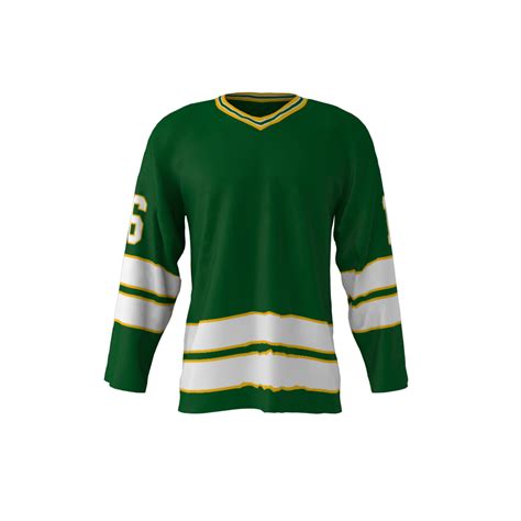 Green Minnesota Hockey Jersey | Sublimation Kings