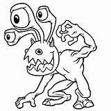 11 Free Monster Coloring Pages For Kids  Drawing By sketch template