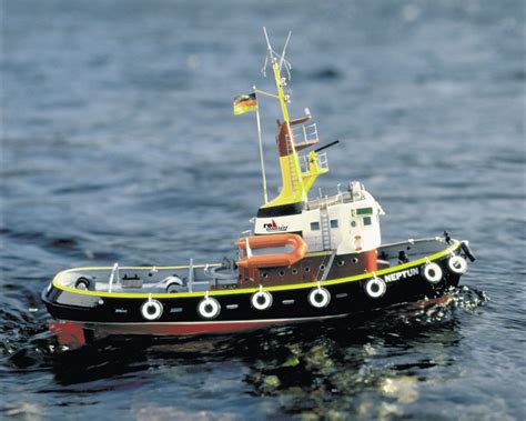 Neptune Tug Boat including Fittings 1:50 Scale Krick Robbe RC Model Kit