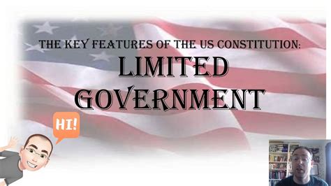 Limited Government: The Key features of the US Constitution - YouTube