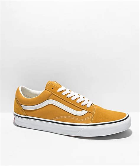 Vans Old Skool Golden Yellow Skate Shoes