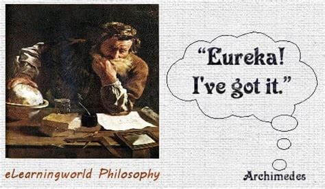 Archimedes Quotes - E as in Experience - Interactive Books with Integrated Storytelling