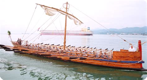 Reconstruction of a greek penteconter ship "argo" | Greco persian wars, Boat, Mycenaean