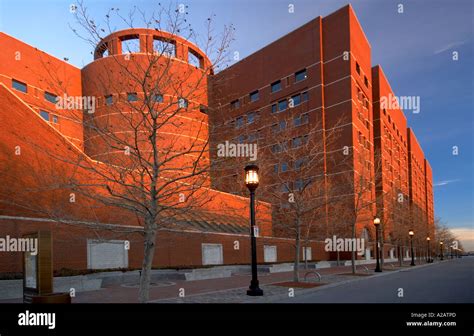 First Light on the New Federal Courthouse Boston Massachusetts USA Stock Photo - Alamy