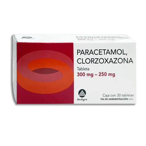 PARACE/CLORZO 30 TAB 300/250 MG – Distribuidora Sta María