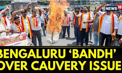 Karnataka News | Bandh Observed In Karnataka Today Over Cauvery Water Dispute | English News ...