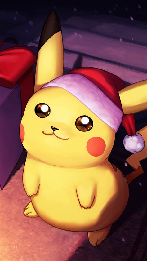 Christmas Pikachu Wallpaper