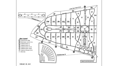 Map of Long Island National Cemetery - National Cemetery Administration