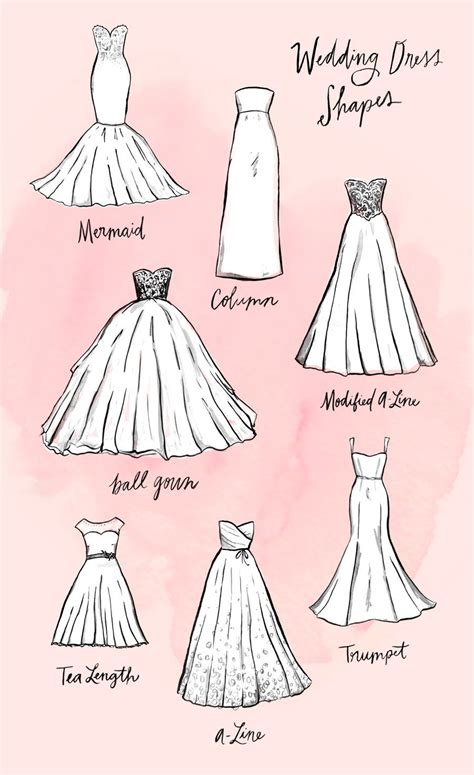 Everything You Ever Wanted to Know About Wedding Dress Silhouettes ...