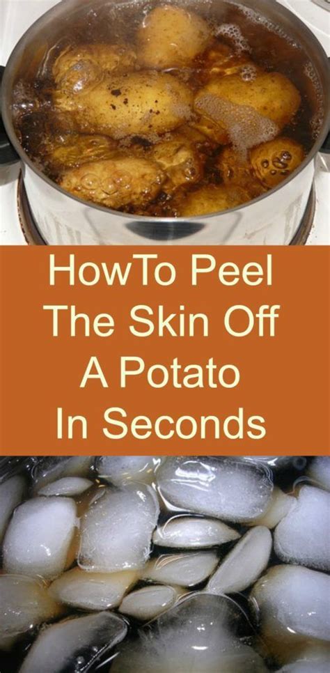 This potato peeling hack is without a doubt the simplest way to peel potatoes — and all you need ...