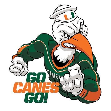 University Of Miami Mascot - Cars