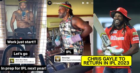 Chris Gayle Starts Training, Hints At Returning In The IPL In 2023 1