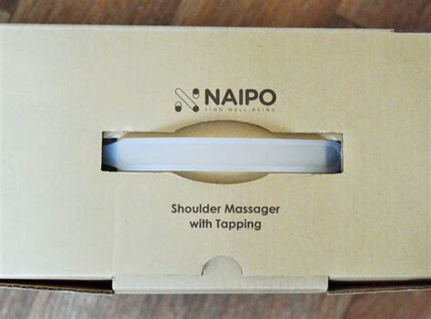 Review: Naipo Shoulder Massager With Tapping. - Kelly Allen Writer