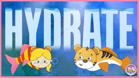 Hydrate | Water Song for Kids | Nursery Rhymes for Children | The Water Song | Pevan & Sarah ...