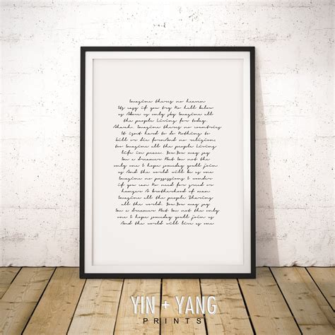 Custom Lyrics Print Song Lyrics Wall Art Song Lyrics Print - Etsy Canada